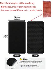 1 buah Dudukan Ponsel Silikon Lembut, Dudukan Ponsel Meja Lipat Anti Selip, Dudukan Ponsel yang Dapat Diatur, Ringkas dan Portabel, Cocok untuk Meja Kantor, Meja Samping Tempat Tidur, Perjalanan, Warna Oranye dan Hitam - Braket silikon - View 10