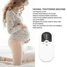 Low-Frequency Pelvic Floor Muscle Rehabilitation Device For Urinary Incontinence Prevention, Intimate Care Machine - White - View 4