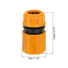 10pcs Hose Faucet Quick Connector 3/4 & 1/2 Inch Graden Hose Water Tap Threaded Connector Faucet Adapter For Garden Irrigation - A - View 2