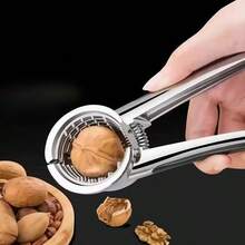 1 cái kẹp hạt dày bằng hợp kim kẽm | Dụng cụ đa năng tách vỏ hạt óc chó và các loại hạt | Tay cầm cầm thoải mái | Phù hợp cho mọi loại hạt | Phụ kiện kẹp hạt tiện dụng cho nhà bếp và bàn ăn - Nhiều màu - Xem 11