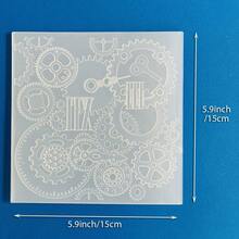 Embossing Plates, Wall Tiles, Wood Grain, Multiple Pattern Embossing Templates, Plastic Texture Mats, Suitable For Greeting Card Making, Scrapbooking, DIY Paper Crafts - Embossed Wall Tiles - View 31