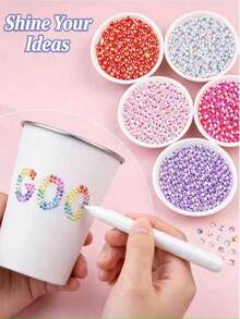 Set Dekorasi Rhinestone Jelly Resin Aneka Warna 24 Kotak untuk Seni Kuku, Cocok untuk Gelas Air, Seni Kuku, Sampul Buku, Casing Ponsel, dan Dekorasi Kerajinan Tangan. - MultiWarna - View 4