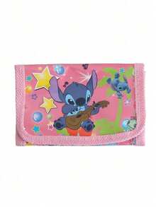 Monopoly 4pcs Cartoon Anime Theme Stitch Coin Purse, Anime Character Stitch & Angel Pattern Gift Bag, Card Holder Wallet, Holiday Small Gift, Coin Pouch - Multicolor - View 11