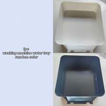 1pc Washing Machine Drain Pan, Thickened Anti-Slip Leakage Tray, Waterproof Overflow Catch Basin, Durable Easy-To-Clean Floor Mat, Suitable For Home Laundry Equipment, Prevents Laundry Room Leaks, Bathroom Tray, Bathroom Tray, Home Cleaning Accessories, Random Color - A - View 10