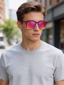 WSZ Fashion Square Neutral Glasses With Multiple Color Options Are Classic Accessories For Driving Fishing Shopping Traveling Outdoor Sport And Daily Wear - F755-5 - View 10