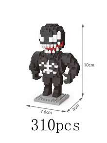 Disney The Avengers Spider-Man Building Blocks 310PCS Action Cartoon Character Superhero Hulks Groot Brick Model Building Block For Birthday Gifts - Multicolor - View 13