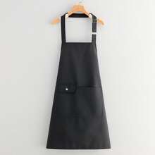 1pc Long Apron For Women, Lightweight And Breathable, Multi-Functional Pocket Design, Dedicated Phone Pocket, Kitchen Cooking Protection, Suitable For Kitchen Cooking, Restaurant, Party Gathering, Gift For Family - Multicolor - View 13