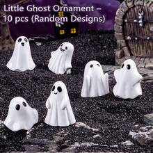 Đồ trang trí để bàn hình con ma Halloween, tượng nhựa resin, phụ kiện trang trí thủ công, trang trí sân vườn - nhiều màu - Xem 13