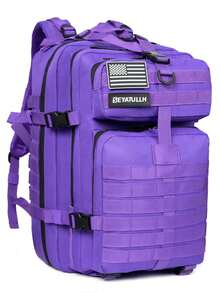 SEYATULLH Ransel Taktis 45L, Tas Olahraga Luar Ruangan, Hiking, Panjat Tebing, Berkemah dengan Kantong Botol - MultiWarna - View 28