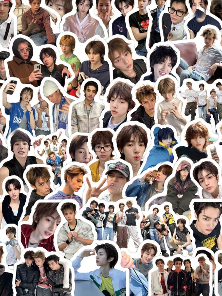 100pcs Fun K-POP CORTI-S Stickers CORTI-S Gift CORTI-S Merchandise CORTI-S Poster Decoration Graffiti Stationery Stickers Vinyl Waterproof Suitable For Laptop, Phone, Phone Case, Gift, Computer, Planner, Skateboard, Water Bottle, Scrapbook, Guitar - A - View 1
