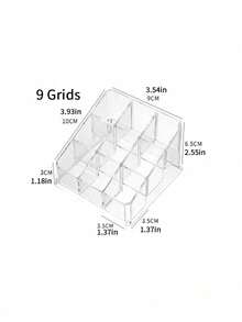 9/24/40 Slots Acrylic Lipstick Organizer Transparent Lipstick Storage Box Cosmetic Storage Box Bedroom Vanity Makeup Display Rack Christmas Home Decor Holiday Gift - B - View 13