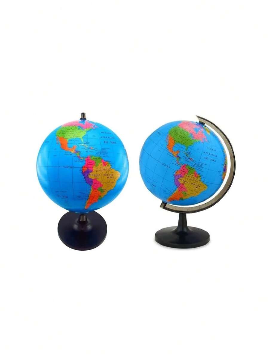 Large Rotating Globe Map, 20cm, Educational School Globe, 1pc