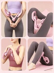 Pelvic Floor Muscle Leg Clamp Trainer, Postpartum Leg Shaping Exerciser, Portable Home Fitness Tool For Inner Thigh & Hip Training - Random Color - View 5