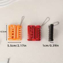 Wire Gauge Screw Measuring Tool, Thickness Gauge, Standard Double-Sided Ruler, Portable Lightweight Multi-Function Size Gauge, Suitable For DIY, Electrical Repair Projects, Bolt Size Gauge, Handheld Precision Caliper, Auxiliary Tool - One Size - View 10
