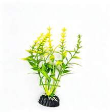 水族箱裝飾套組，塑膠人造草裝飾飾品，水族景觀人造植物 - B - 查看 7