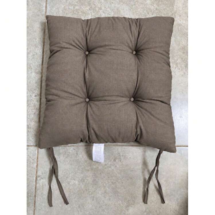 6 Pcs Comfortable Indoor & Outdoor Seat Pads For Kitchen, Dining, Garden, Balcony & Patio Chairs In Turkey - Rust Brown - View 9
