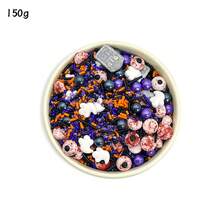 150g/85g Halloween Non-Edible Sugar Beads Assortment, Eyeball Pumpkin Bat Shaped Sugar Beads, For Cupcake Cake Baking Dessert Decoration - Multicolor - View 27
