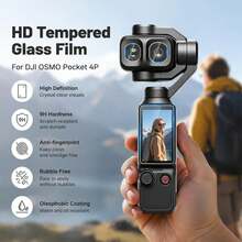 For OSMO Pocket 4P / XTRA Muse 2 Pro PULUZ 9H 2.5D HD Tempered Glass Lens Protector + Screen Film (Transparent) - View 2