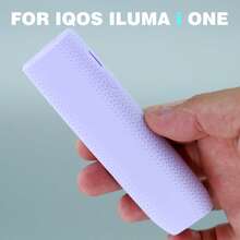 1PC Cigarette Case Multi-Color Portable Soft Shell Solid Color Silicone Protective Case FOR IQOS ILUMA I ONE, Silicone Material Soft And Lightweight, Comfortable Grip, Suitable For Daily Use - Silicone Version - View 9