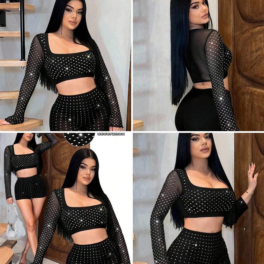 Women Two-Piece Outfits - Color as Pic - View 1