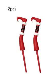 [3D]Christmas Elf Leg Potted Ground Plug 3D Printed Flower Pot Decoration Branch Plug Christmas Courtyard Garden Greenery Scenery Fun Ornament - Multicolor - View 9