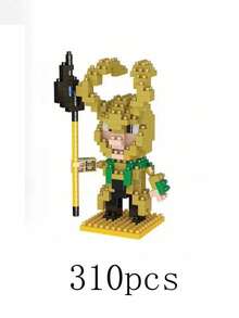 Disney The Avengers Spider-Man Building Blocks 310PCS Action Cartoon Character Superhero Hulks Groot Brick Model Building Block For Birthday Gifts - Multicolor - View 18