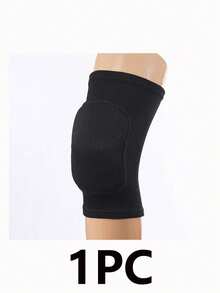 1/2PCS Thickened Dance Sponge Knee Pads, Suitable For Sports And Fitness, Kneeling, Dancing, Fitness Protection, With Shock Absorption Function, Essential Knee Pad Accessories For The Gym, Providing Knee Support And Exercise Protection. - Black - View 12