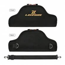 LEOFISHING Lightweigh Fishing Gear Storage Bag Sling Backpack Bag,Used For Storing Telescopic Fishing Rods And Reels Black - Black - View 3