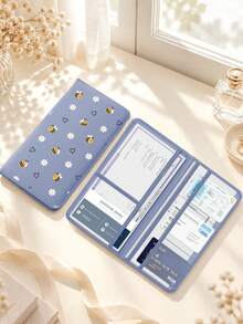 Bees & Daisies Car Registration & Insurance Document Holder – Vehicle Glove Box Organizer, Auto & Truck Storage Accessory, Ideal For Storing Important Papers, Driver Licenses, Passports, Cards, Small Auto Accessories And Other Documents. - Multicolor - View 16
