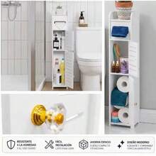 Over-The-Toilet Storage - White - View 4