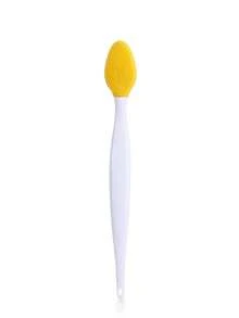 Minimalist Curved Metal Scraper, Smooth Wide Edge, Slim Ergonomic Handle, Precise Scraping Design, Nose, Chin And Forehead Care Blackhead Removal Tool, Bathroom Vanity, Travel Use, Daily Skincare, All-Season Facial Pore Cleaning Accessory - Multicolor - View 10