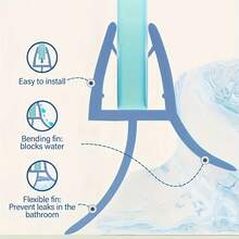 0.5/1/1.5/2M Shower Glass Door Strip Seals, Shower Door Bottom Seals Water Barrier For Dry Bathroom - Multicolor - View 12