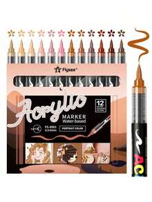 Flysea New Free Ink System, 9 Colors/Set, Total 81 Colors, Multiple Color Combinations Available, Newly Launched, Better Quality, Better Writing Experience, Especially Suitable For Professional Artists. - Multicolor - View 11