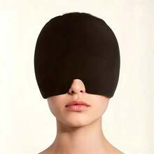 1/2pcs Physical Cooling Gel Head, With Cold And Hot Compress Function, Ice Compress Headband With Eye Mask, Cold Therapy Cap, Gel Ice Pack, Fragrance-Free, No Power Required, No Battery Required, Cool And Comfortable, Sun Protection, Helps With Sleep And Relaxation - Multicolor - View 4
