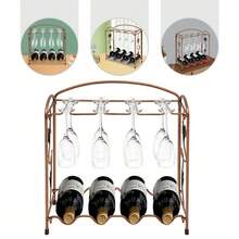 Portabottiglie da tavolo - Bronzo - Visualizzare 7