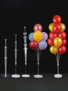 70/100/130/160cm Balloon Support Column, Floating Pole, Suitable For Wedding Birthday Decoration Scene Arrangement, Wedding Display Rack, Christmas, Balloon Column - Multicolor - View 5