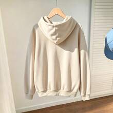 Plus Size Sweatshirts & Hoodies - Apricot - View 2