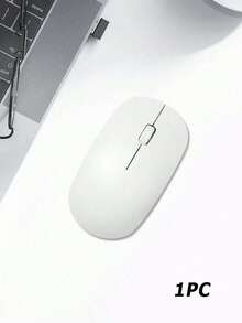 Slim Symmetrical M108 2.4G Wireless Mouse, Battery Powered,10M Stable Signal, Silent Anti-Slip Scroll Wheel, Ambidextrous Design, Plug&Play Portable Office Accessory For Laptop Desktop PC, 3 Colors(No Battery Included) - View 8