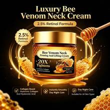 SEPK Bee Venom Instant Firming Neck Cream,Enriched With Hyaluronic Acid, Lifts Neck Skin. Suitable For All Skin Types, For Day And Night Use. Refreshing And Easily, Firming, Deep Hydration - Collagen - View 3