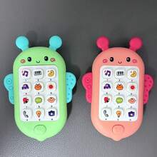 Telepon Mainan Lebah Musik, Alat Pembelajaran Dini dengan Lampu dan Lagu Terintegrasi, Cocok untuk Bayi - MultiWarna - View 10