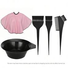 7-In-1 Professional Hair Styling Tool Set | Color Bowl + Ergonomic Comb | Salon-Grade 6-Piece Set Suitable For All Hair Types | Ear Covers | Christmas & Valentine's Day Gift - Multicolor - View 10