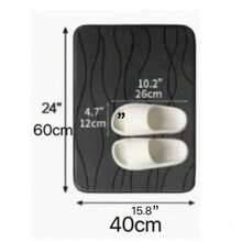 2/3/5pcs Wavy Design Bathroom Mat Set, Memory Foam Bathroom Rug Carpet Set, Super Absorbent Bath Mat, Suitable For Bathroom, Bathtub, Toilet, Shower, Anti-Slip, Washable, Quick Drying Home Bathroom Decor Outdoor Rug Door Mat Fall Decor Bathroom Accessories Back To School Entryway Decor - Dark Black - View 18