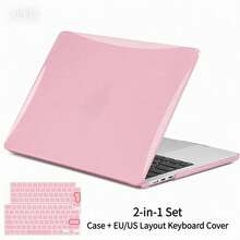 Kompatibel dengan Casing MacBook Air 15 Inch 2023-2026 M2 M3 M4 M5 A2941 A3114 A3241 A3448, Pelindung Casing Keras dengan Aksesoris Opsional, Pelindung Keyboard, Pelindung Layar HD & Adaptor USB, Tersedia Berbagai Warna - View 16