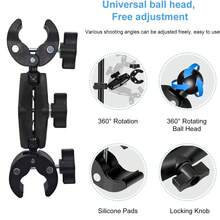 VeFly Super Crab Clamp Mount Double Side Clip For Motorcycle Bike X5 X4 X3 X2 Handlebar Action Camera Accessories - View 5
