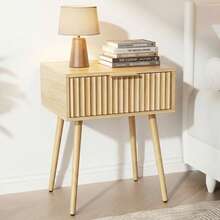 Home Office Chairs - Wood Walnut(1pc) - View 10