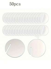 30pcs/Set Acrylic Round Drink Cup Decor, DIY Wedding Birthday Party Glass Rim Insert Cards, Suitable For Outdoor, Camping, Wedding And Birthday Supplies, Home And Party Decoration - View 11