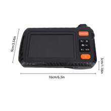 4.3" IPS Screen Endoscope Inspection Camera, 1080P Sewer Inspection Camera With 8 LED Lights, 3 Brightness Levels, 180° Rotating Camera, 32GB Memory Card, And 6.5ft Semi-Rigid Cable - 5M - View 9