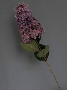 1PC, Autumn Long Branch Vintage Hydrangea Artificial Flower, Wedding Scene Layout Road Guide Fake Flower Photography Prop Hydrangea - Multicolor - View 12