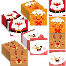 20/40/60pcs Christmas Party Napkins Santa Snowman Gingerbread Man Elk Disposable Paper Napkins For Xmas Winter Holiday Party Decorations - Christmas - View 2