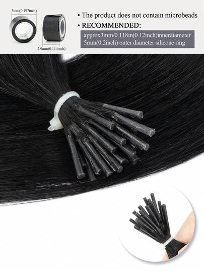 12-22英吋 I-Tip 真人髮接髮，易造型，冷融合，不掉髮，柔軟自然持久的 Remy 真人髮接髮，便攜適合旅行與日常時尚造型，萬聖節裝扮
